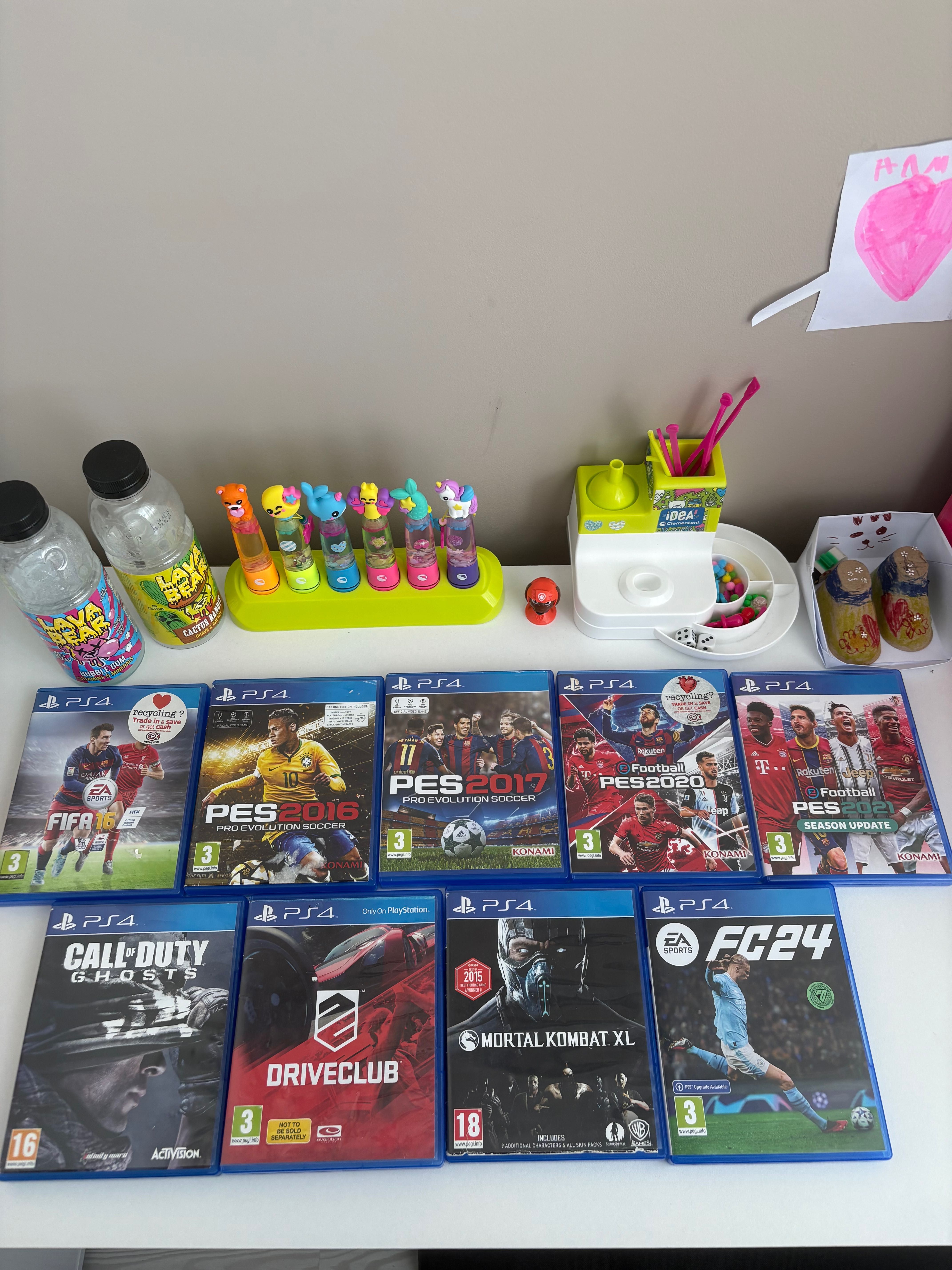 PS4 игри – отлични, без драскотини – 40-50 лв/брой