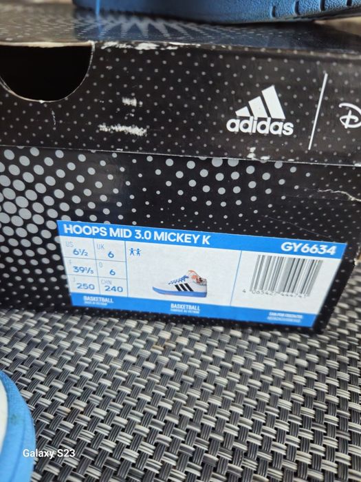 Adidas Hoops Mid 3.0 Mickye 39 1/3