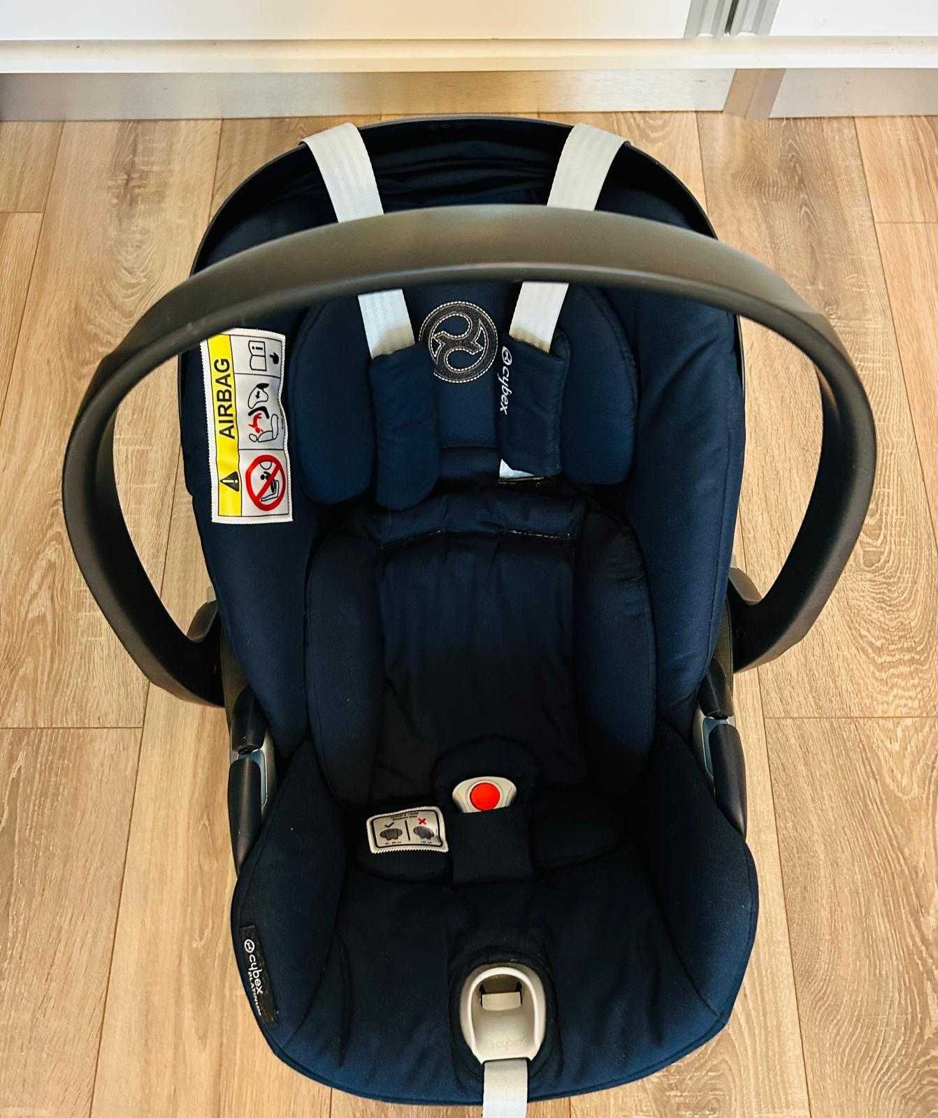 Vand scoica Cybex Cloud Z i-Size + adaptori cărucior Cybex