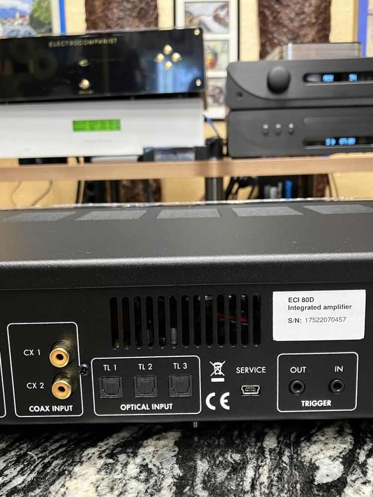 НОВ Интегриран усилвател + DAC ELECTROCOMPANIET ECI-80D Made in Norway
