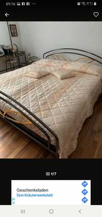 Pat de dormitor cu noptiere sau fara si paturi de o persoană cu saltel