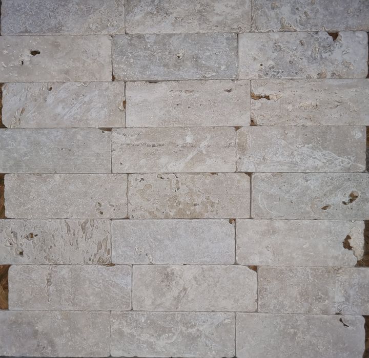 Travertin antichizat 10x10x1cm