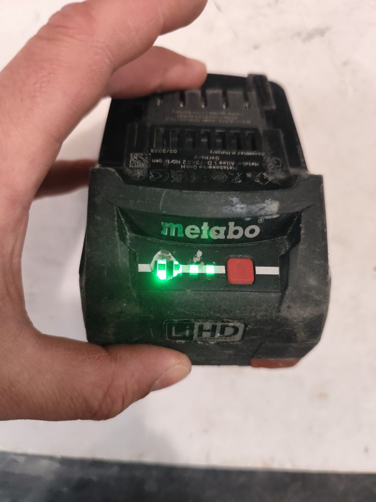 Батерия Метабо 8 амперачаса Metabo 8 Ah 18V