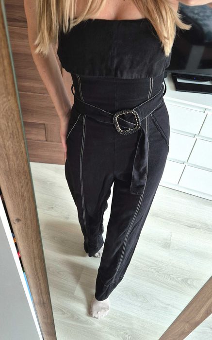 Zara черен гащеризон