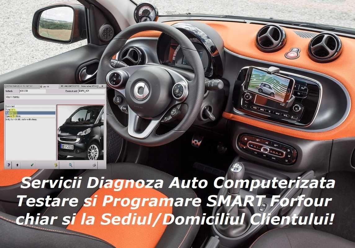 Programare cheie SMART ForTwo ForFour Roadster sincronizare chei