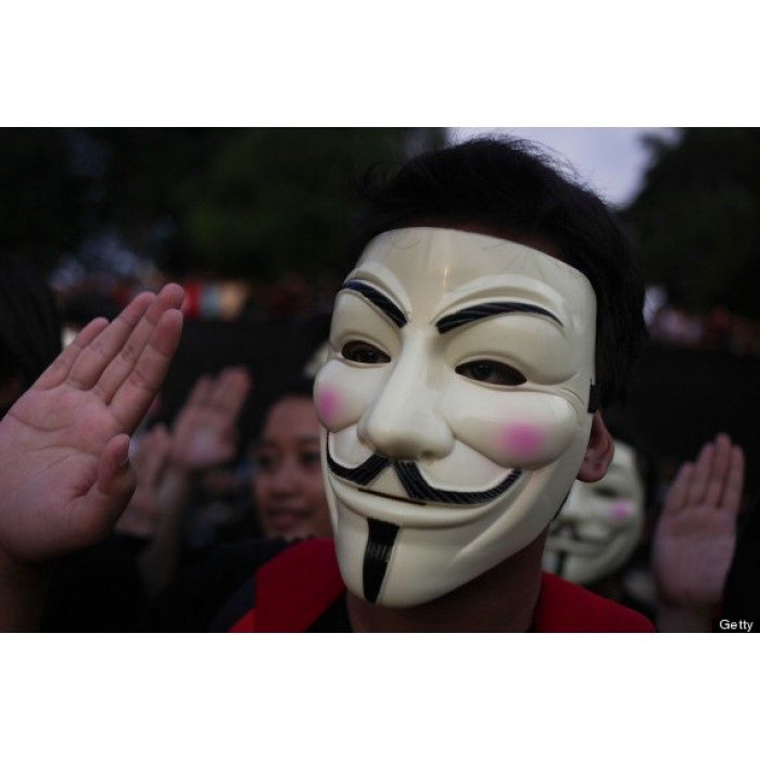 Маската на Анонимните/Anonymous mask/Vendetta mask