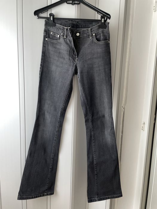 Blugi skinny evazati