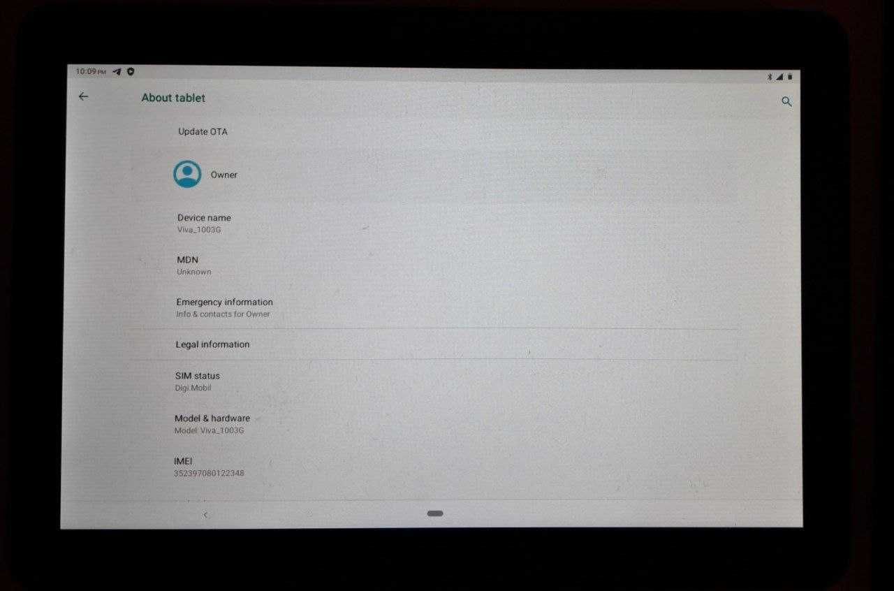 Vand tableta Allview 1003g