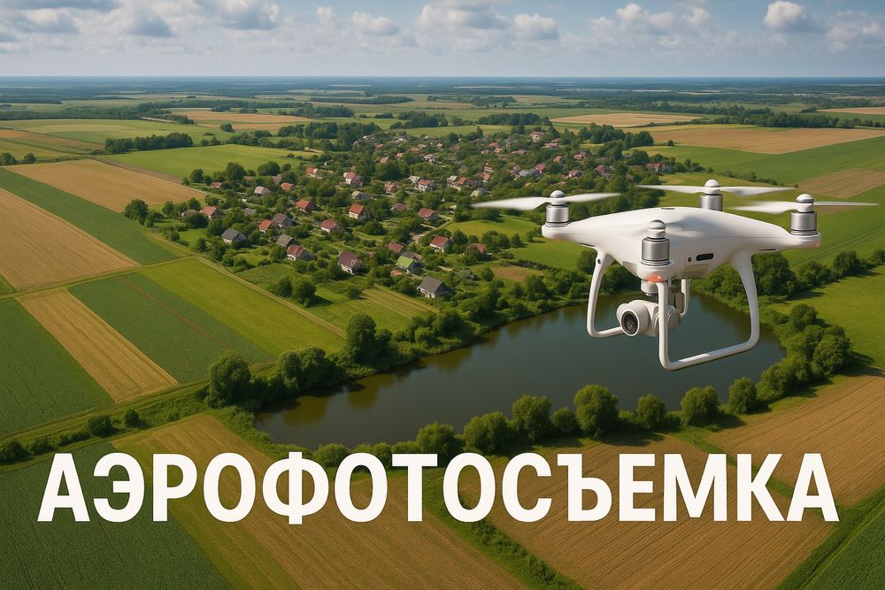 Услуги дрона — Аэрофотосъёмка и видео любой сложности