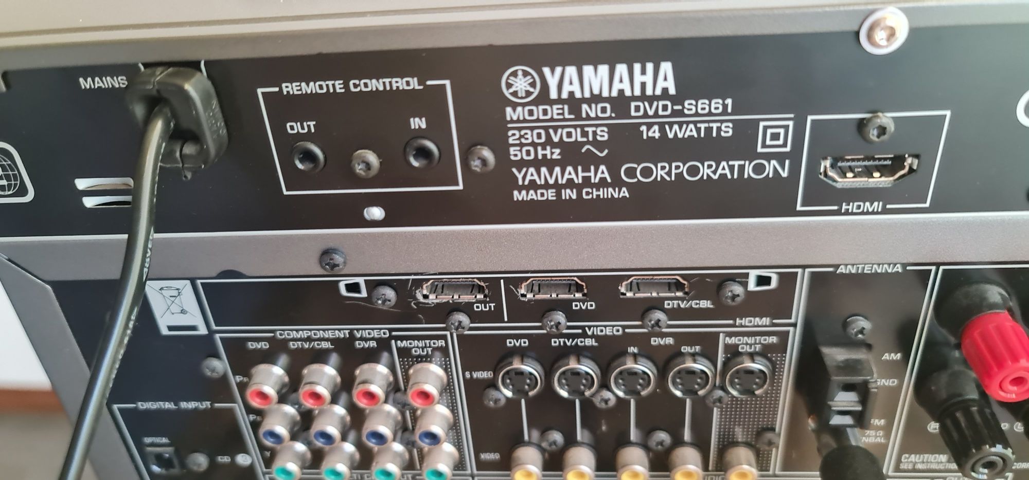 Yamaha 5.1 natural sound si dvd