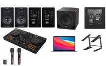 Pachet complet DJ echipamente audio și MacBook Air M1 (2020)