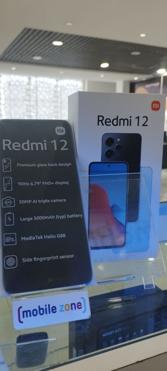 Smartfon Xsiomi Redmi 12 8/256 Qora