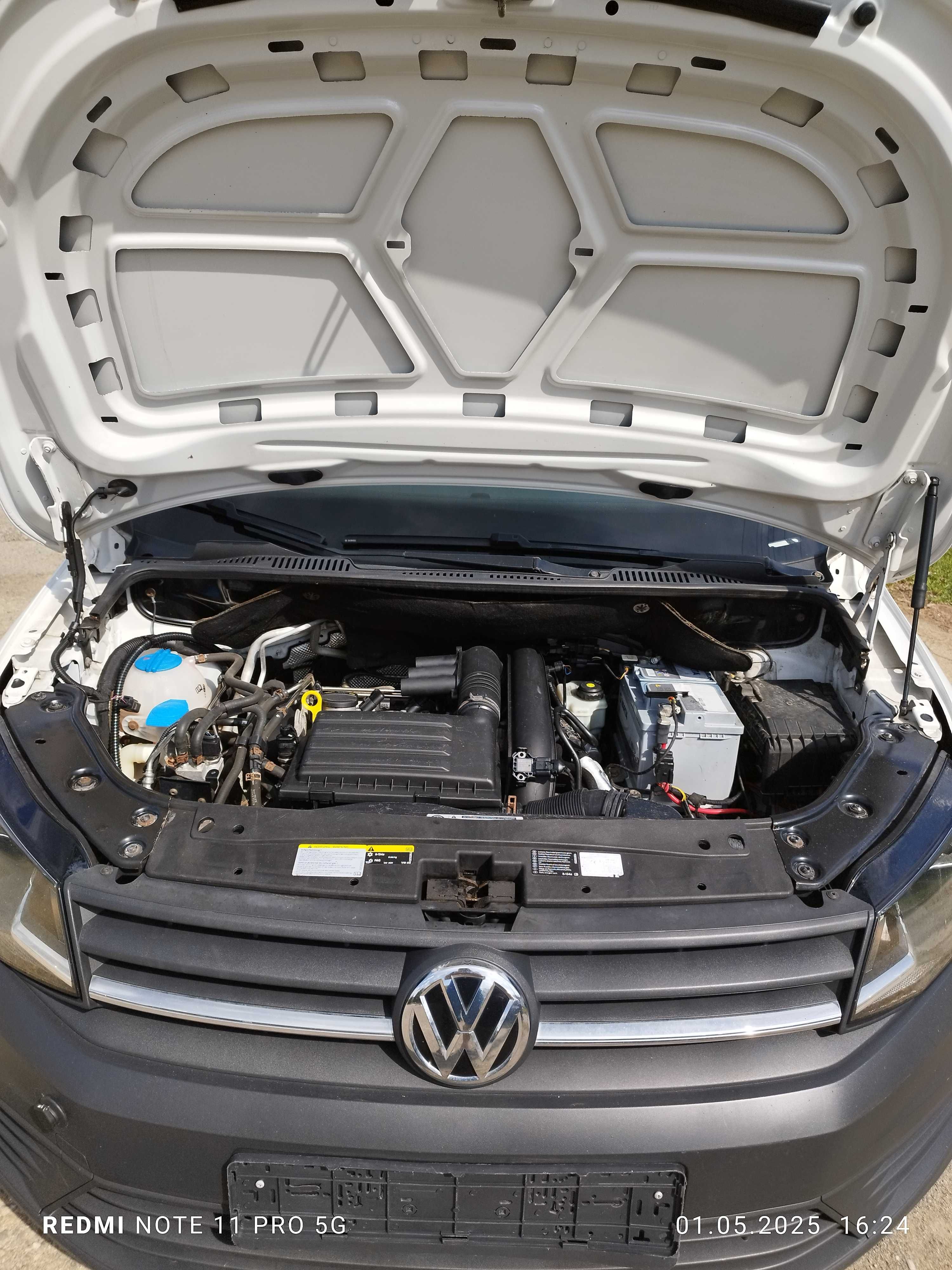 2017 Volkswagen cady cng 6 dsg