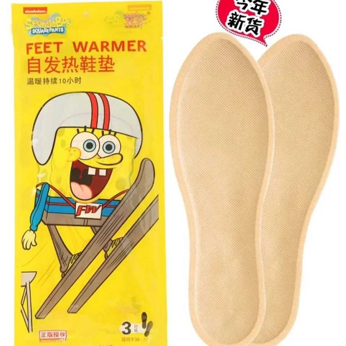 Согревающие стелки для обуви