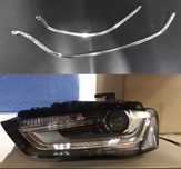 Fibra Lumini De Zi DRL Kit Far Faruri Audi A4 B8 Facelift B8.5