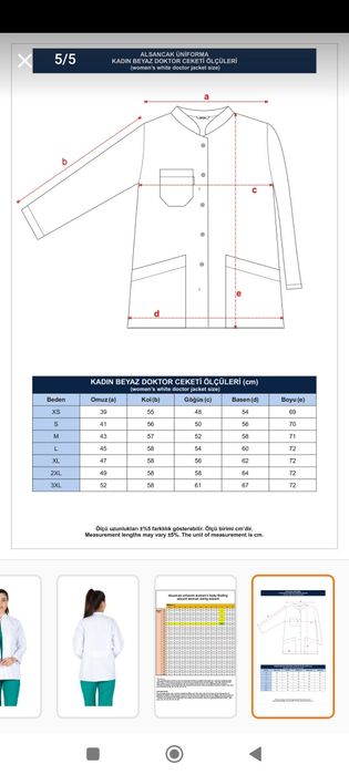 Bluza asistent medical sau farmacie