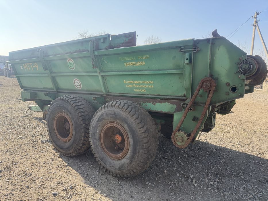 МТТ-9. Навозоразбрасыватель.
