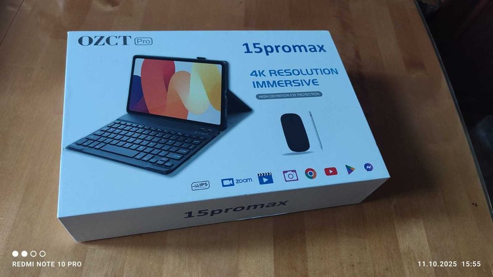 Планшет OZCT 15 Pro Max  16/512Gb — на базе Android