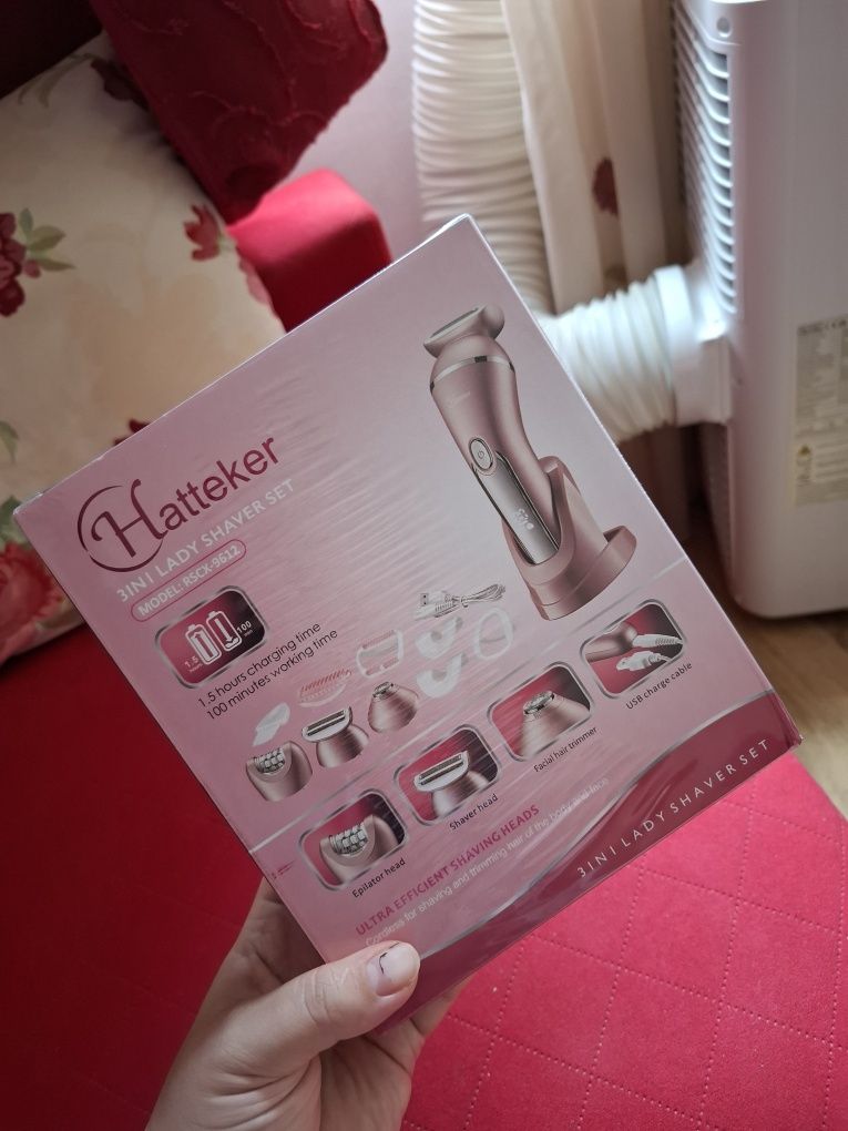 Aparat de ras electric, nou, sigilat, perfect pt o piele sanatoasa pre