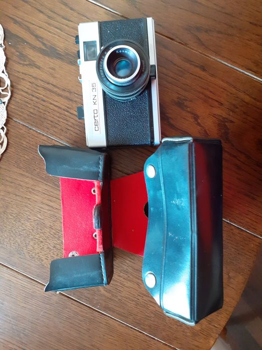 Aparat foto nou, CERTO KN 35, anii 1970, producție Cehia