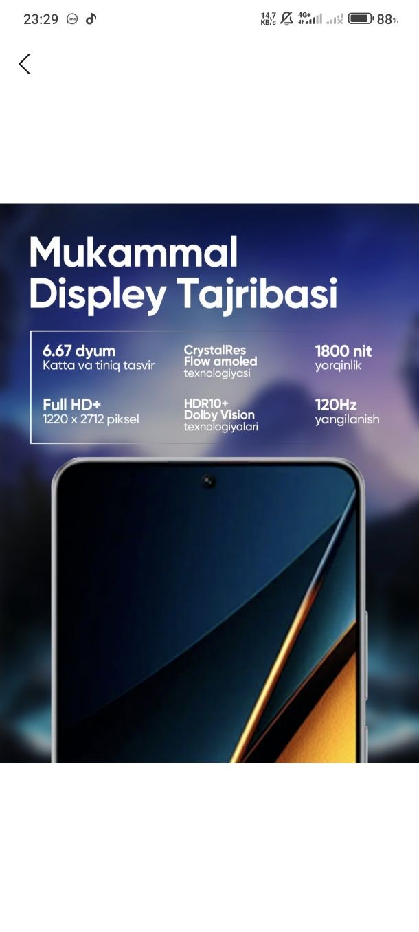 Xiaomi Poco x6 pro 5g