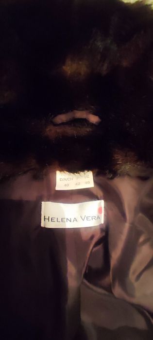 Blanita ecologica Helena Vera, trei sferturi, maro ciocolatiu