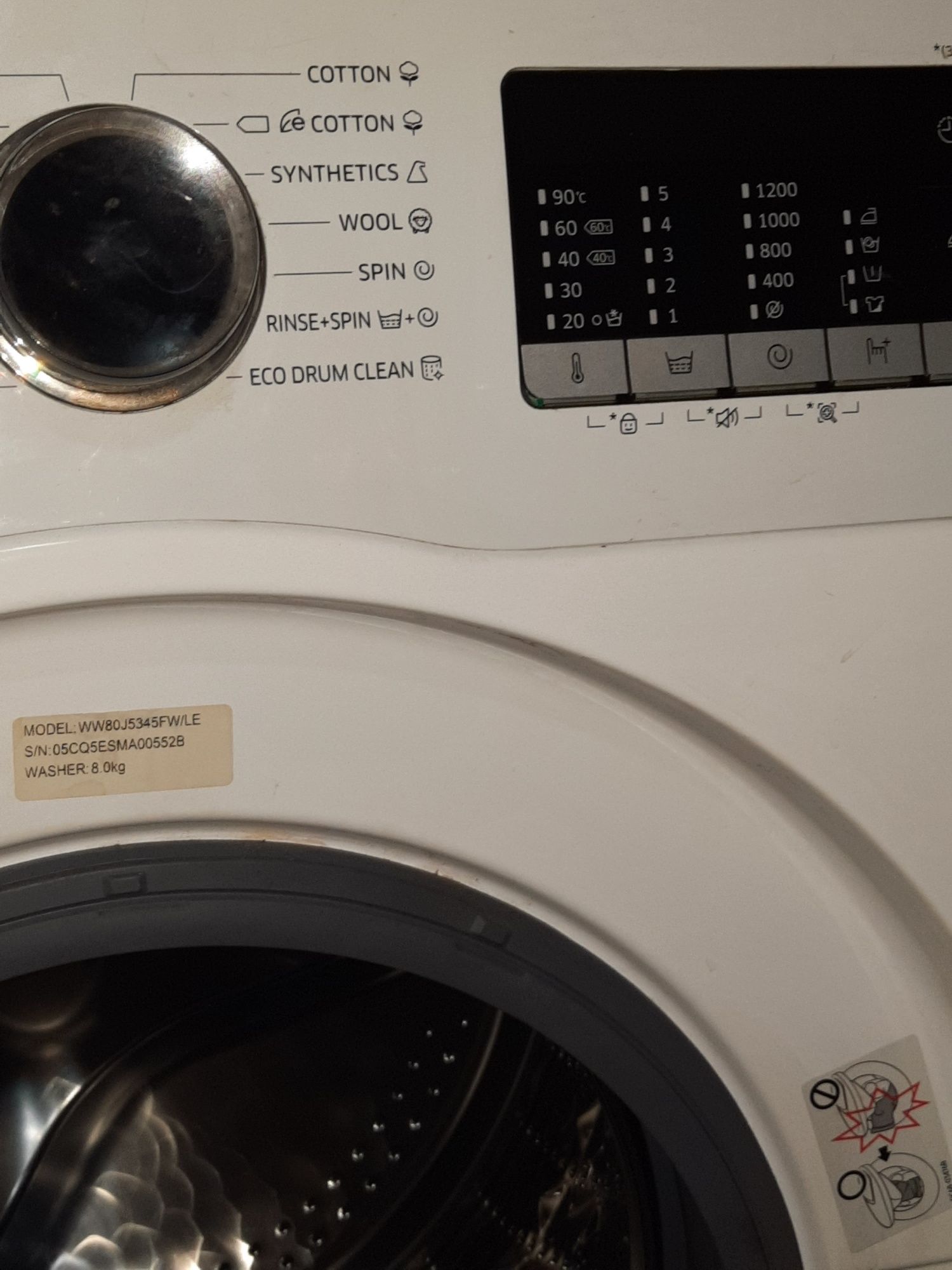 Пералня  SAMSUNG Eco bubble