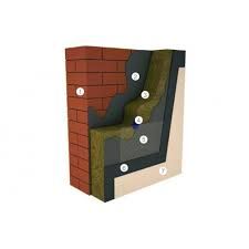 Vata bazaltica fatada exterior 5cm  10cm 15cm 100kg/mc STOC MARE