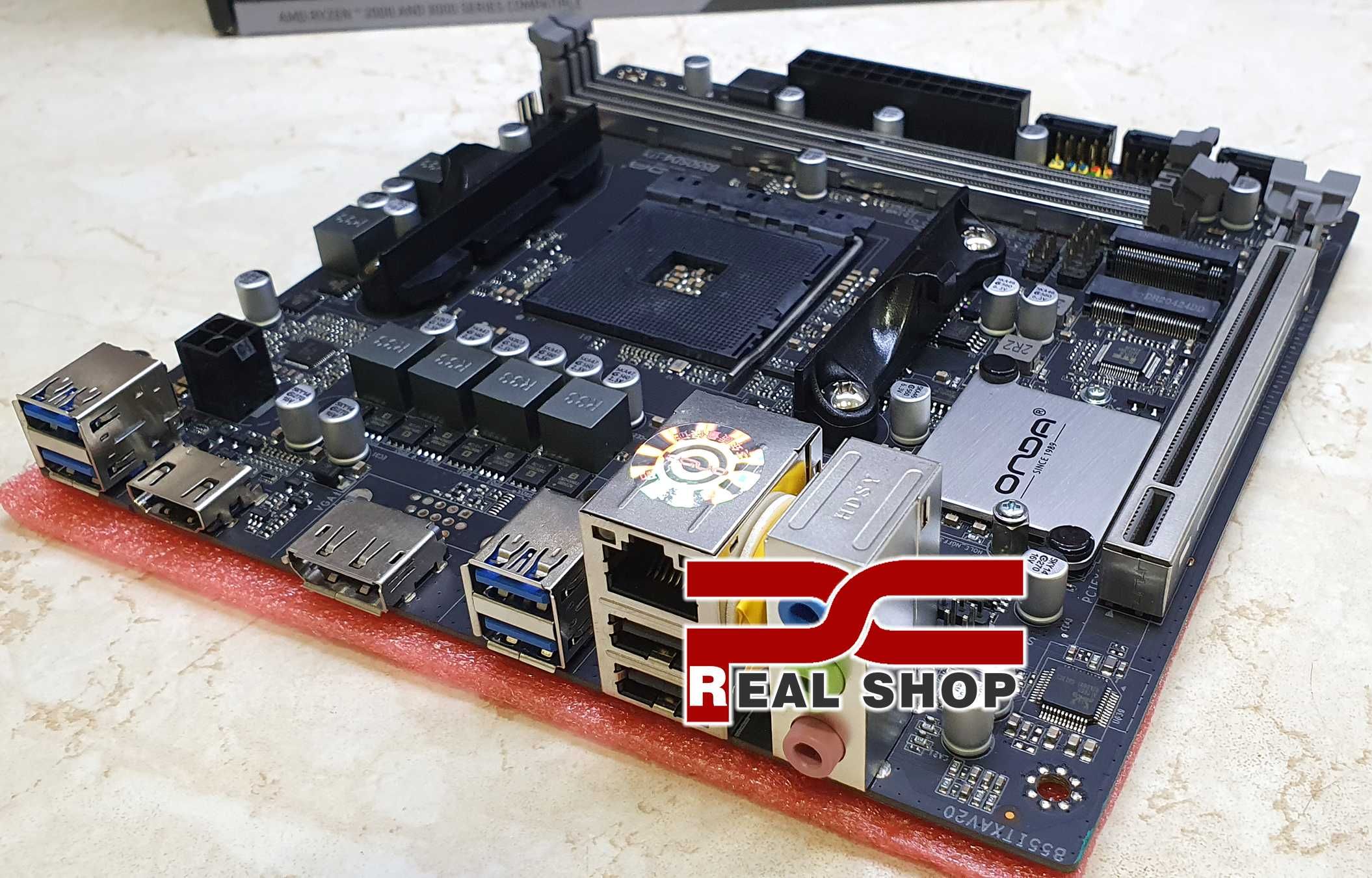 AMD NANO! ONDA B550SD4 ITX + Ryzen 5 5600G 6/12 Vega 7 2GB + 16GB DDR4