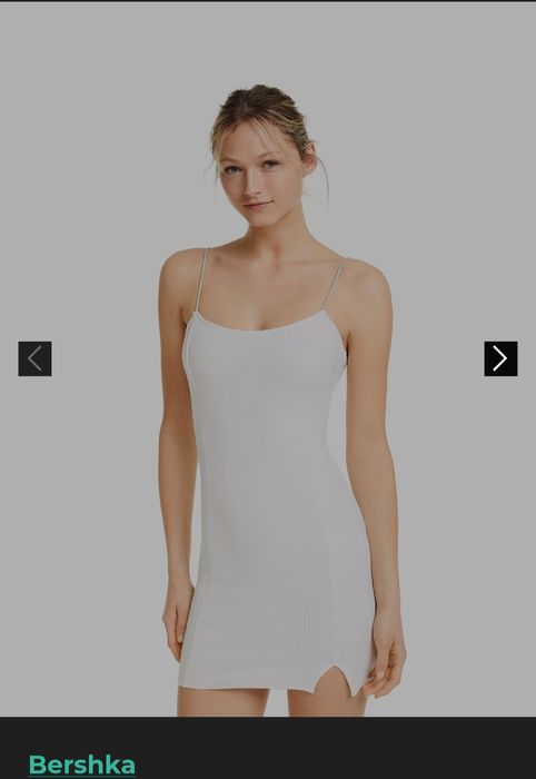 Нова рокля Bershka,гол гръб-блестяща топ цена С,М