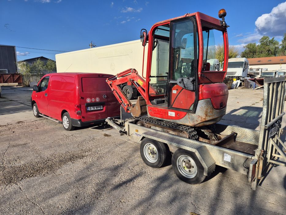 Remorca utilaj 2700kg marca indespension anglia 2018