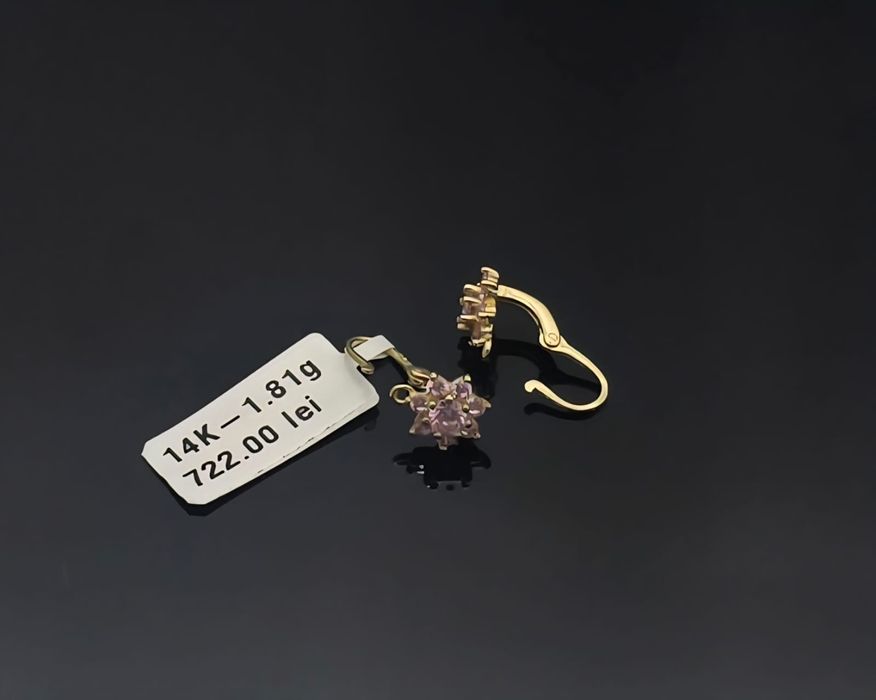 Cercei aur 14k 1.81gr
