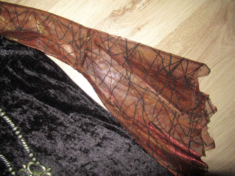 ХЕЛОУИН костюм/рокля--КРАСИВА рокля с аксесоари--128 номер