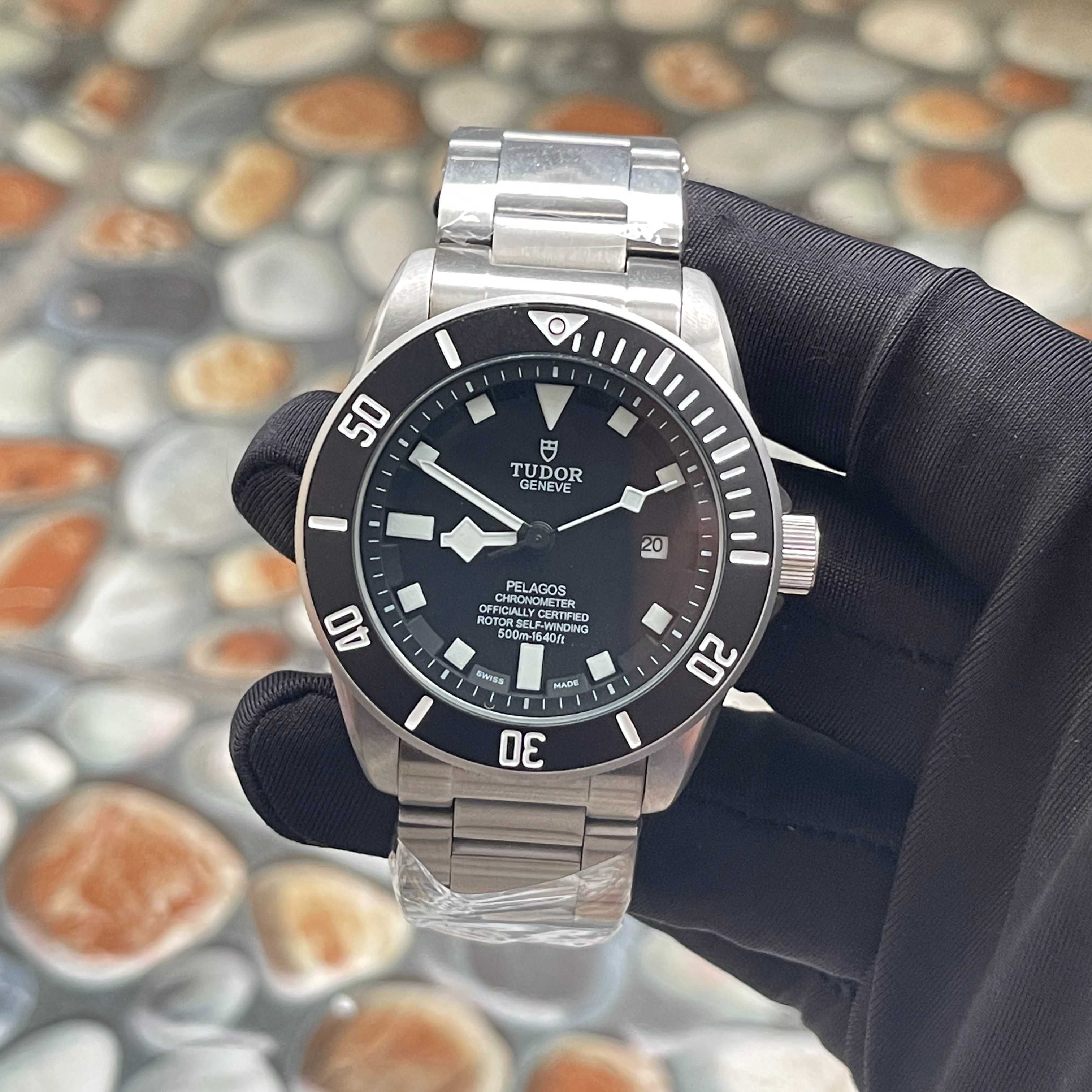 Ceas automat Tudor Pelagos Black Dial pentru bărbați