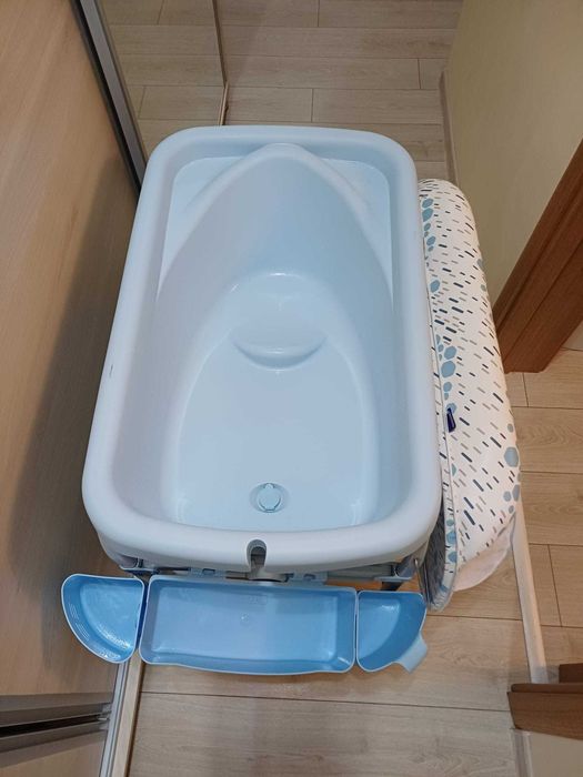 VAND Cadita Cu Masa De Infasat CHICCO, culoare Ocean