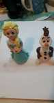 Figurina tort Elsa si olaf