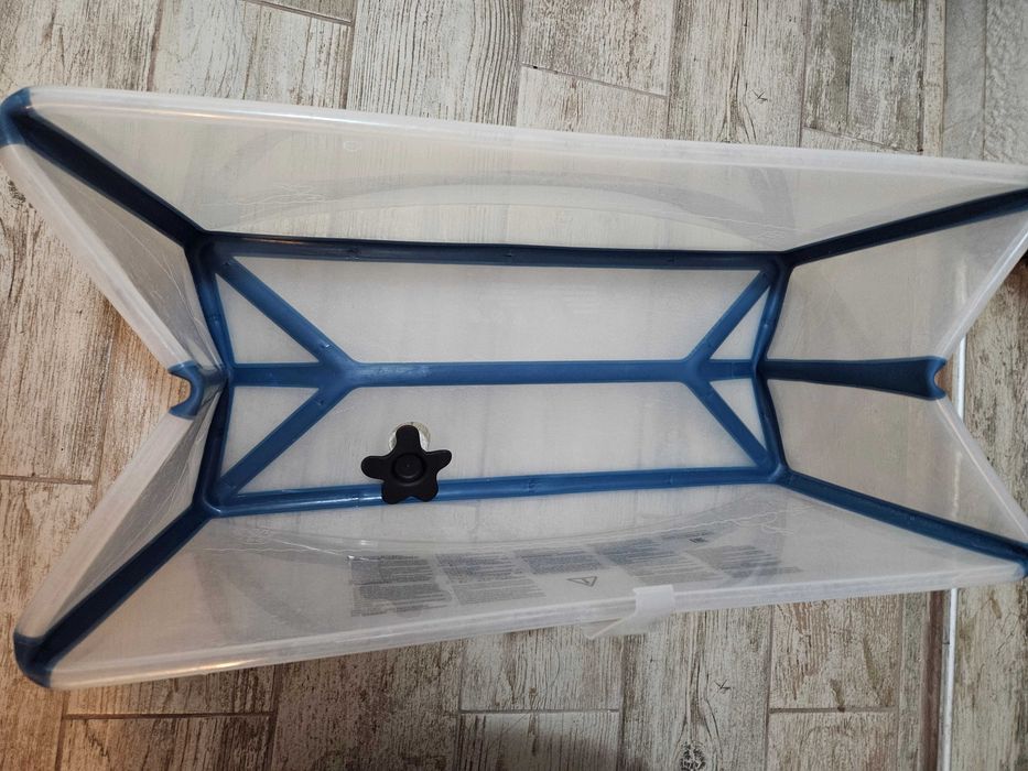 Сгъваема ванa за къпане Stokke Flexi bath с подложка