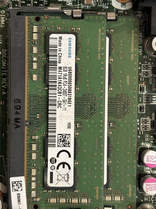 HP EliteDesk 800 G2 Desktop Mini- I7, 16GB Ram, 128SSD