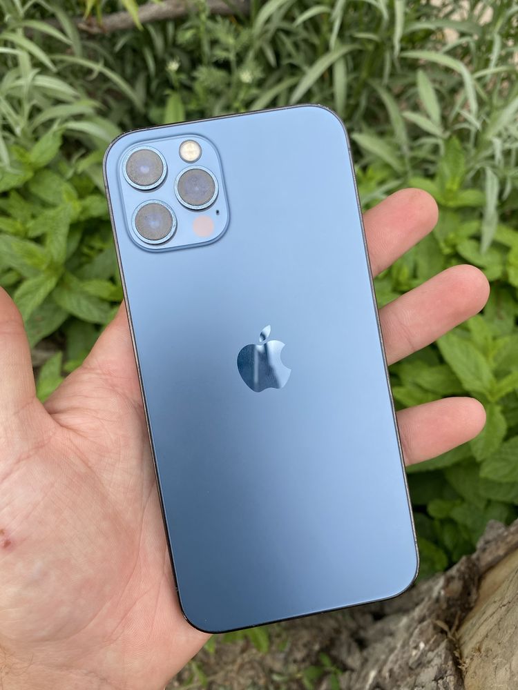 Iphone 12 pro 256. Синий. Идеал. Трутон бор. Фейс бор.
