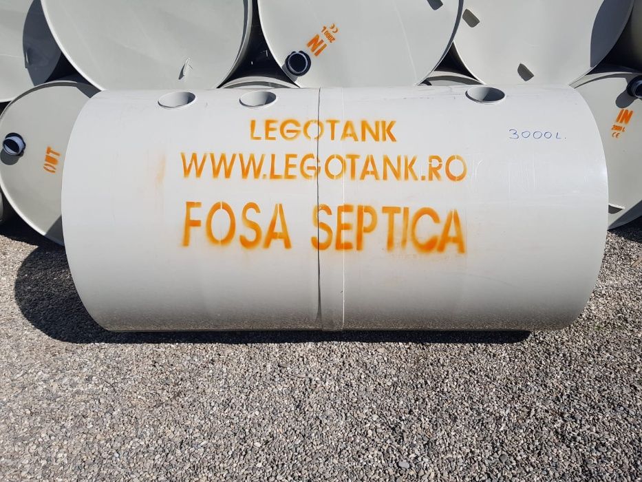 Fosa septica ecologica 3000 L - 5 camere - Neamț