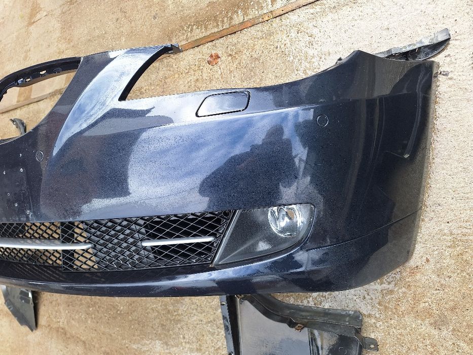 Предна броня Бмв е60/61 фейс -Оборудвана