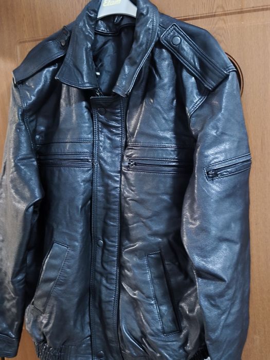 Geaca din piele naturala barbati