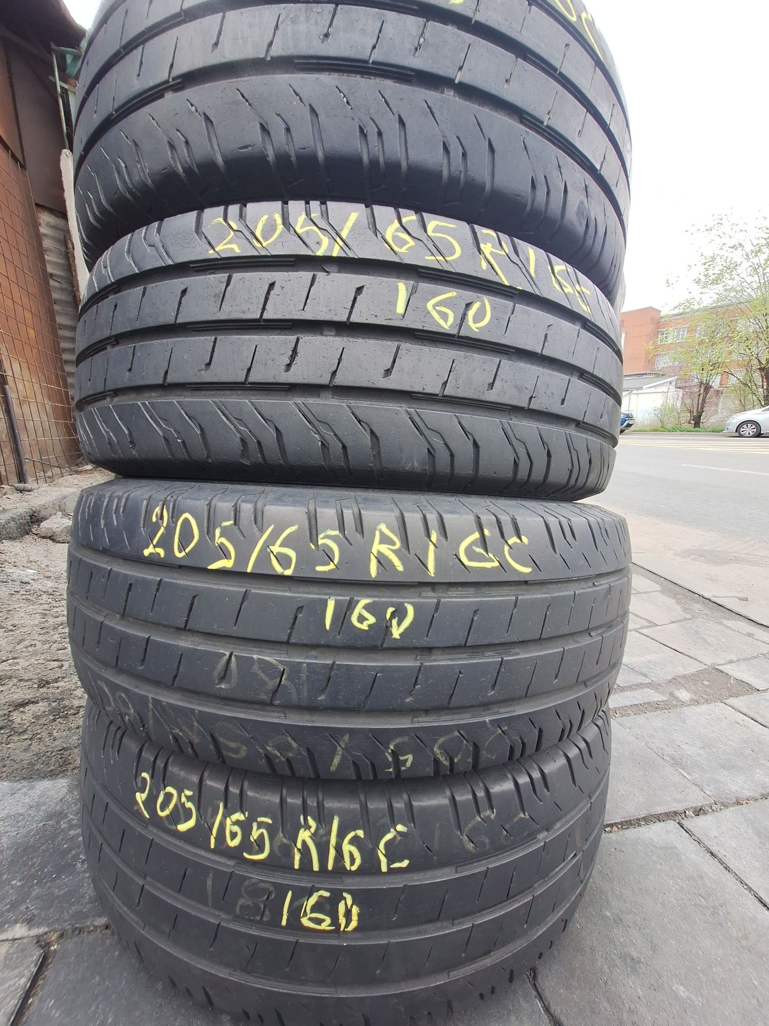 4 anvelope vara 205/65r16C Continental 2019 Montaj Gratuit