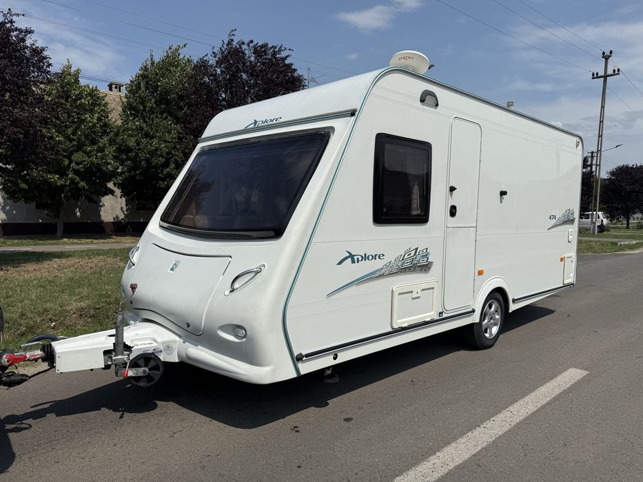 Rulota Elddis Xplore 474 cu pat matrimonial 2009