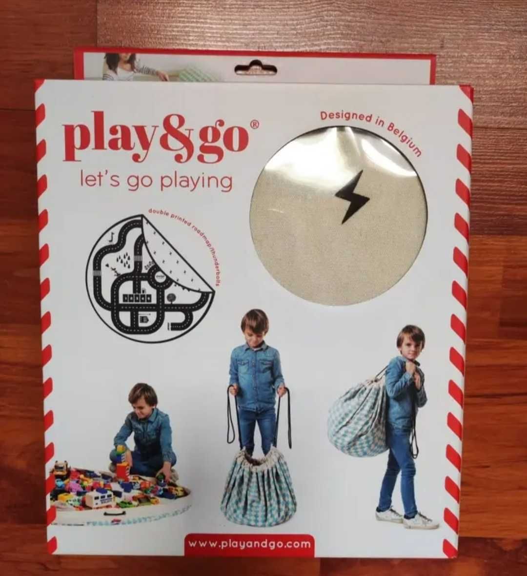 2 в 1: мешок для хранения игрушек и игровой коврик Play&Go
