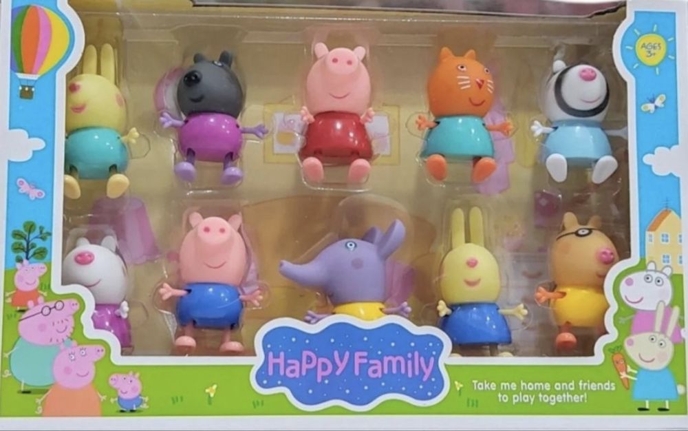 Свинка пеппа игрушки фигурки