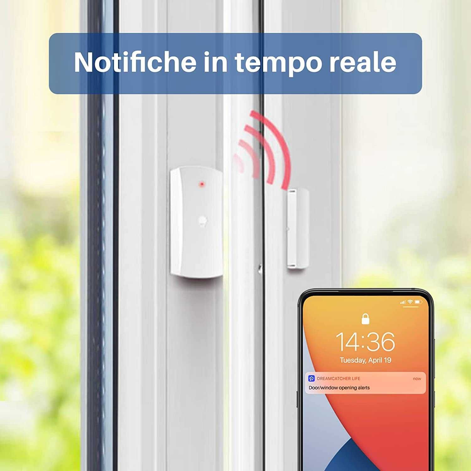 Chuango Smart Home, Senzori usi ferestre alarma WIFI  de la 435ron