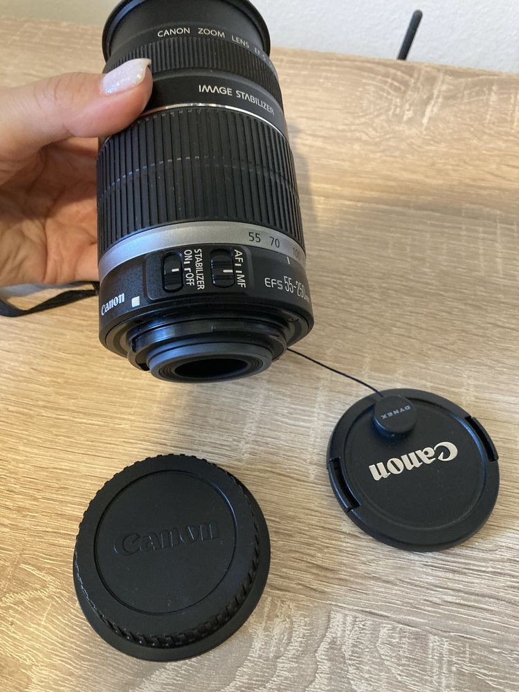 Обектив Canon efs 55-250mm