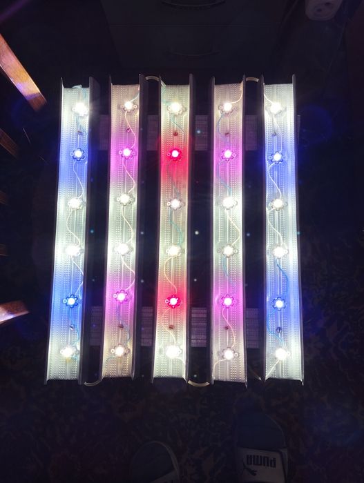 Аквариумный светильник самодельный, Юго-восток