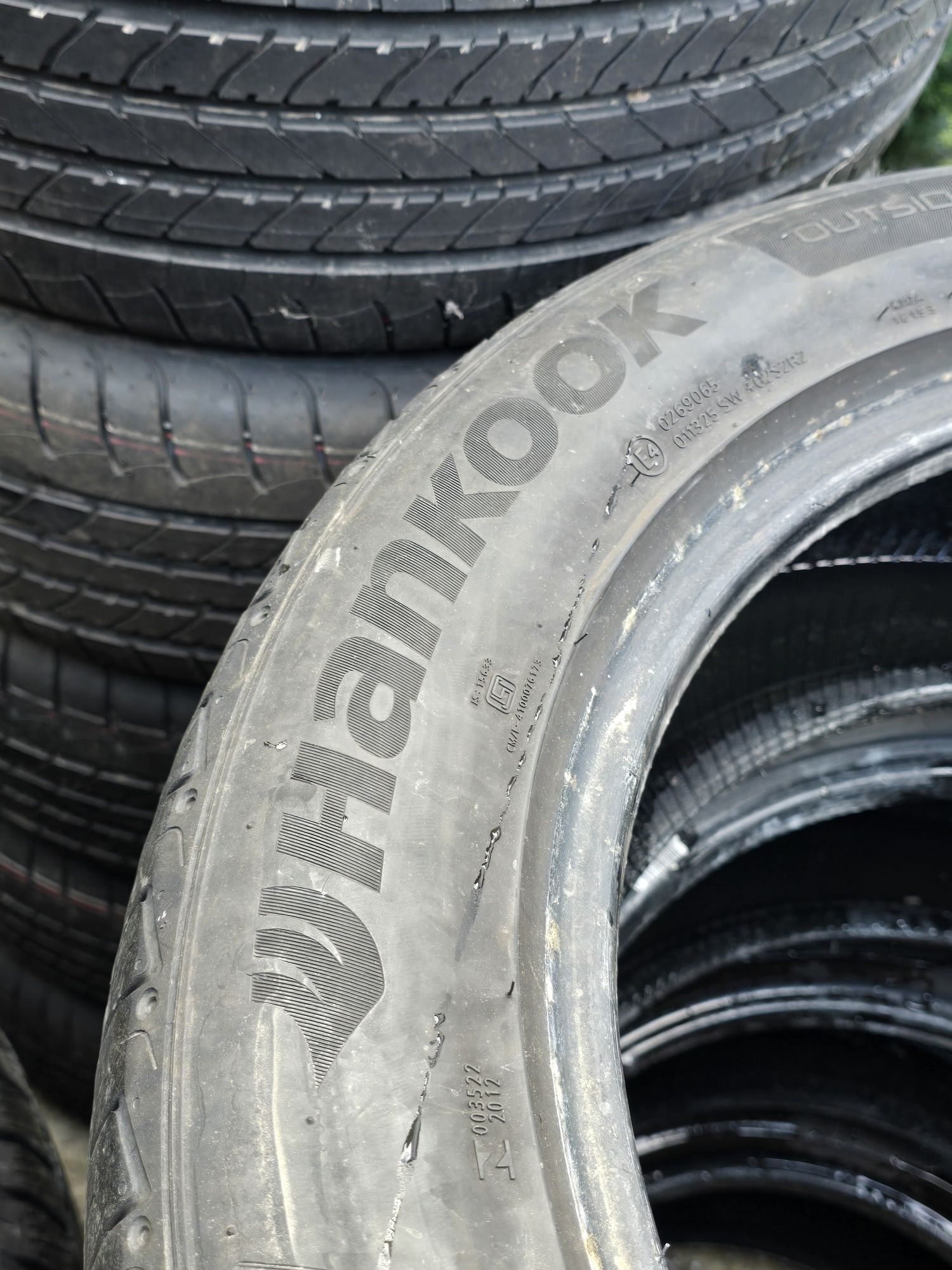4 Броя 235/55/18 Hankook 2x5mm 2x4,8mm